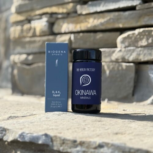 Okinawa minerály 100g + D3K2-MK7 (Balíček)